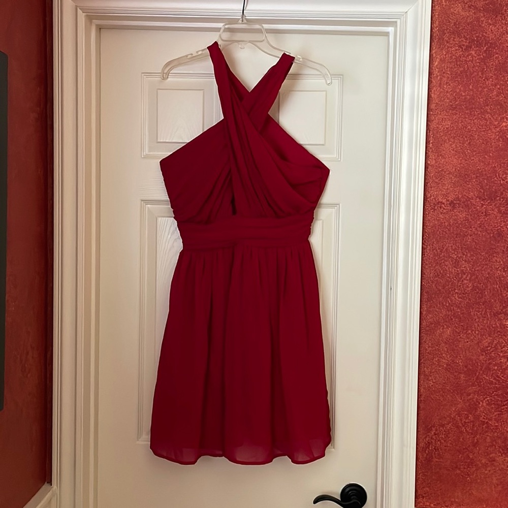 Charlotte Russe or Windsor Red goddess dress size Medium